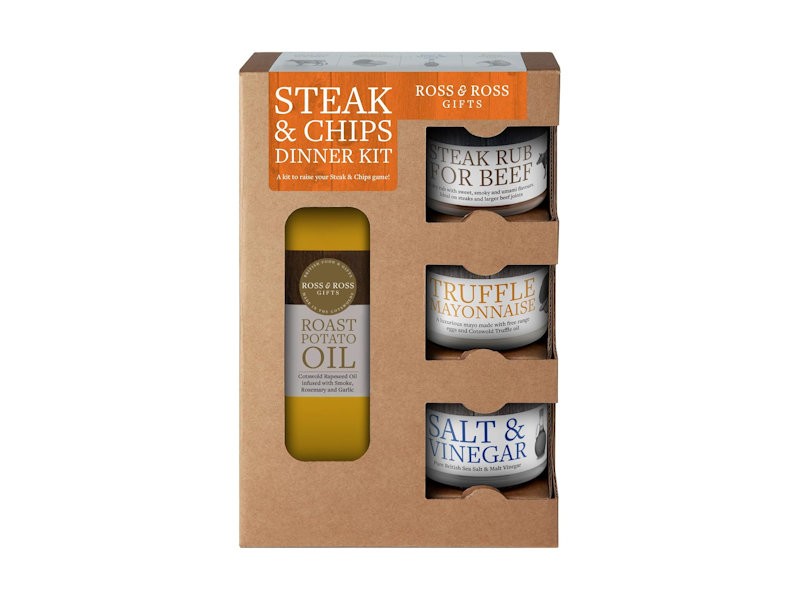 Ross & Ross Steak & Chips Dinner Kit