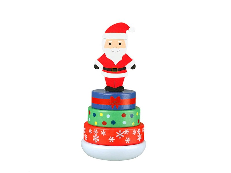 Father Christmas Stacking Ring