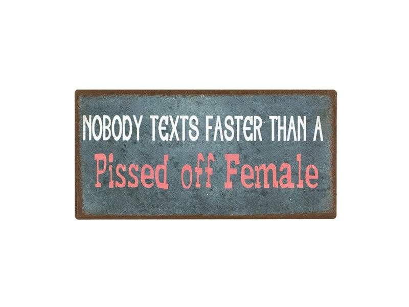 Nobody Texts Faster……Magnet