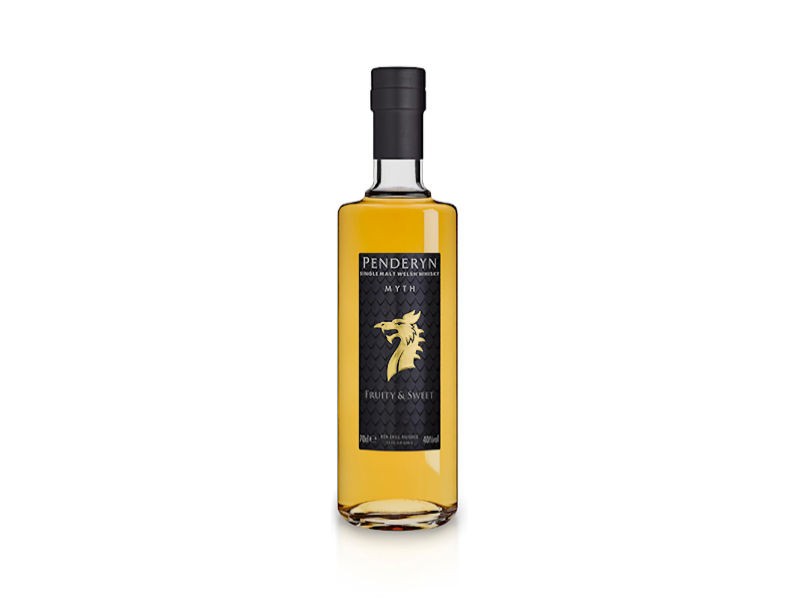 Penderyn Myth Single Malt Welsh Whisky 70cl