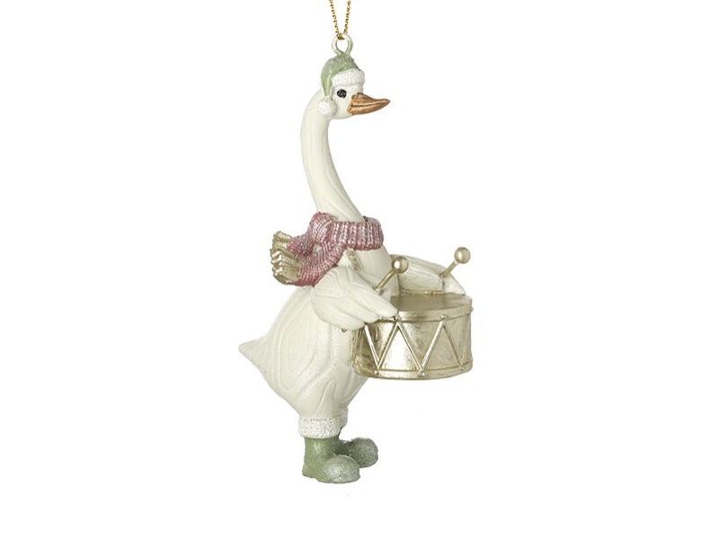 Hanging Goose With Drum