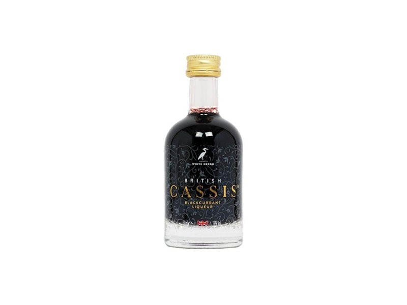 White Heron British Cassis 5cl