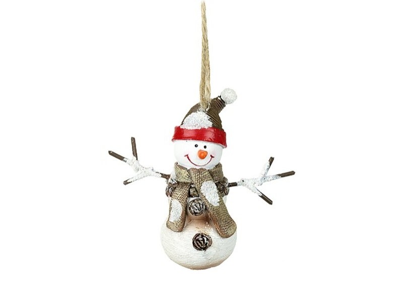 Hanging Snowman - Bobble Hat