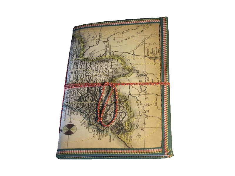 Vintage Map Notebook
