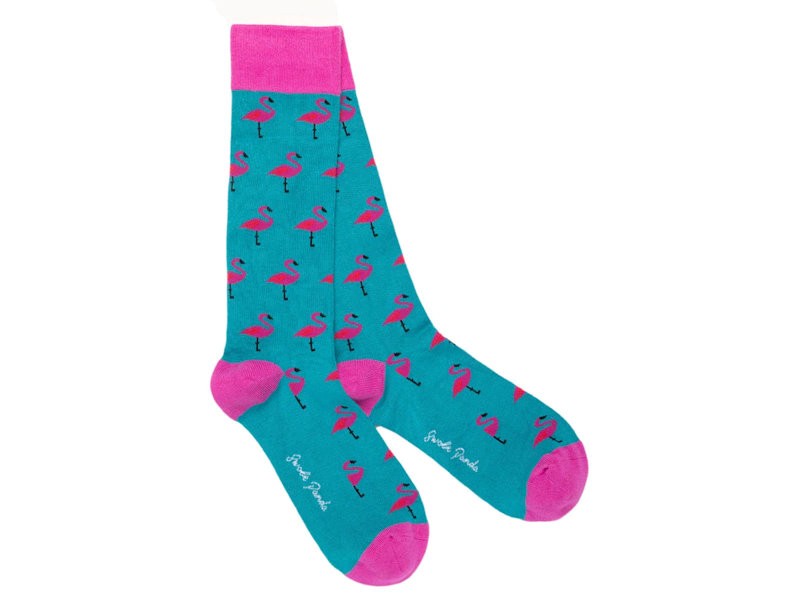 Flamingo Bamboo Socks 4-7