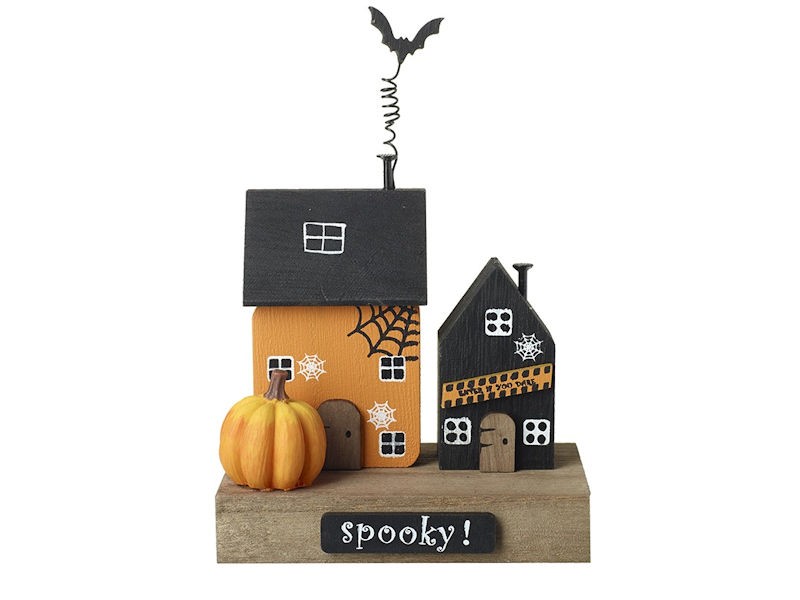Halloween Spooky House Ornament