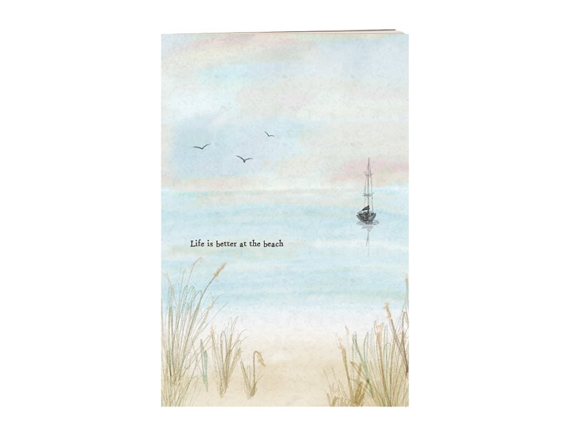 Life is Better at the Beach Notebook