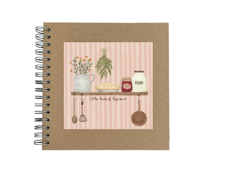 Little Book of Happiness Baking Notebook