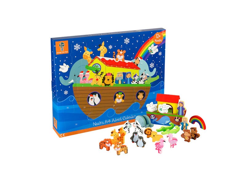 Noah’s Ark Wooden Advent Calendar