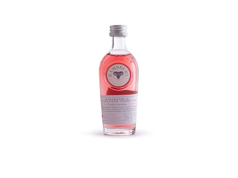 Ramsbury Raspberry & Wildflower Honey Gin – 5cl