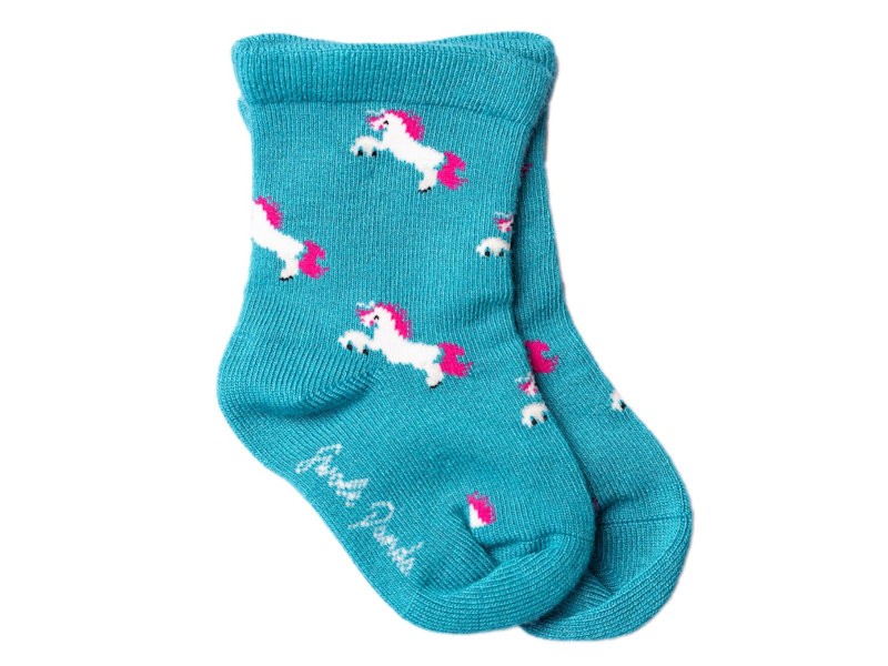 Unicorn Bamboo Socks 4–6yrs