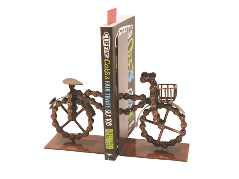 Bicycle Chain Bookends