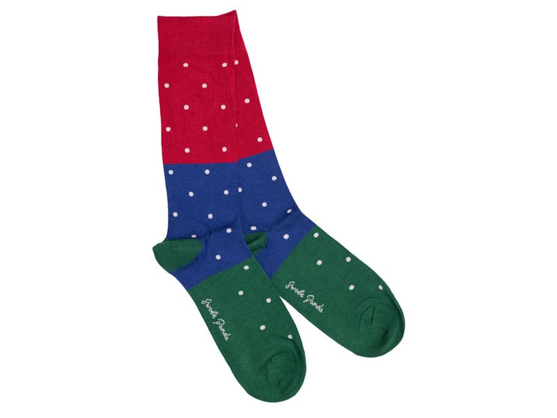 Spots & Stripes Bamboo Socks 7–11