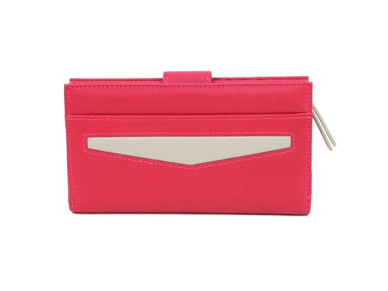 Pink and Stone Leather Purse