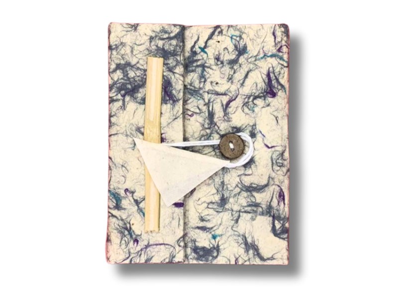 Lokta Mixed Blue Cotton Notebook