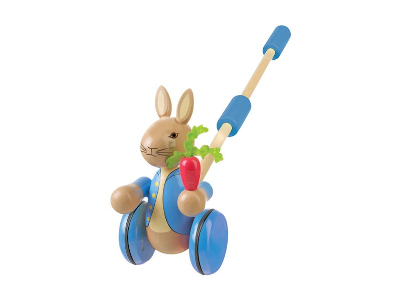Peter Rabbit Wooden Push Along Toy