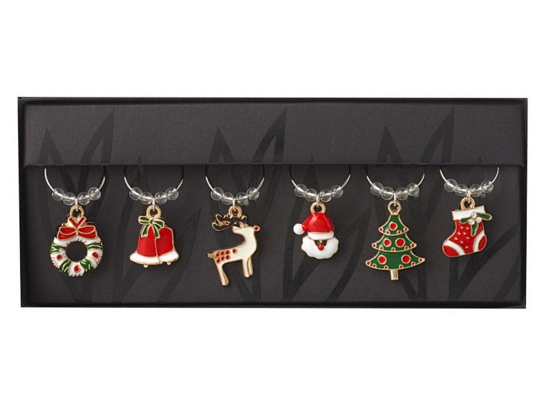 Wine Glass Charm Set x 6