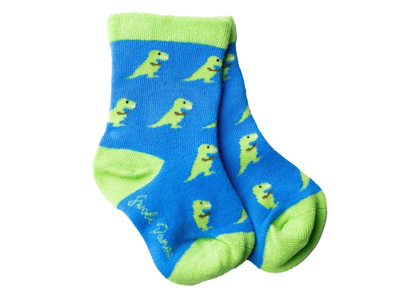 T-Rex Bamboo Socks 2–3yrs
