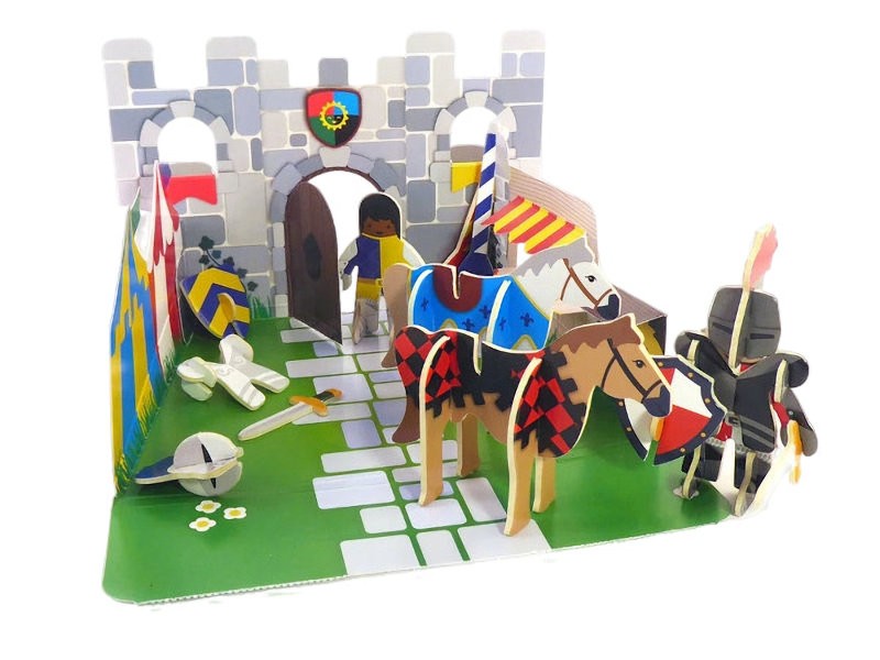 Knight’s Castle Pop Out Playset