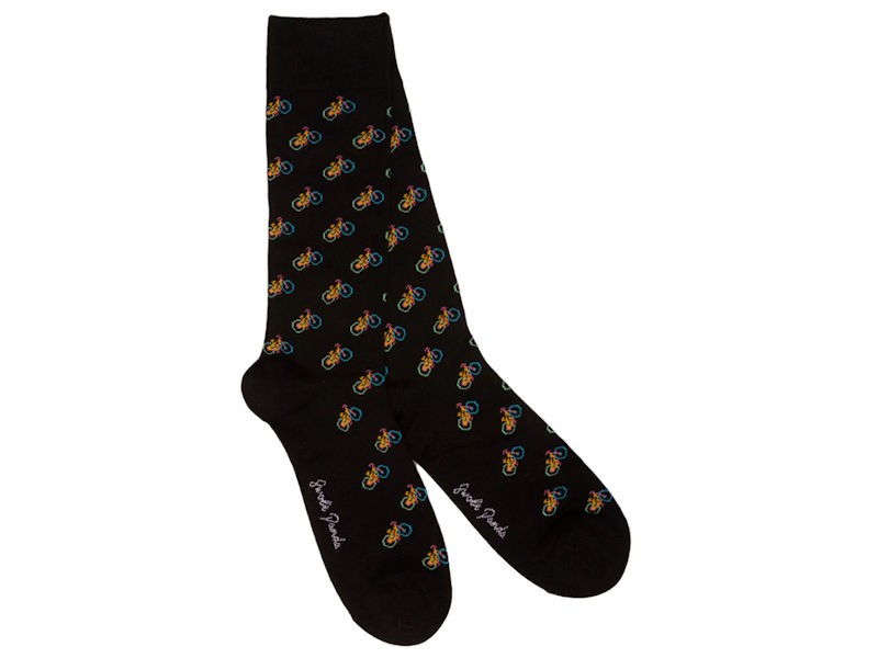 Black Bicycle Bamboo Socks 7–11