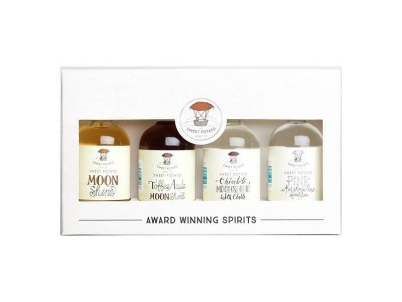 Sweet Potato Moonshine Miniatures Gift Set 4 x 5cl