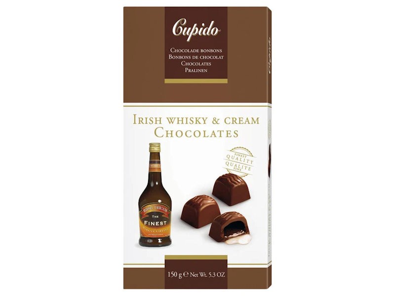 Cupido Irish Whisky and Cream Chocolates